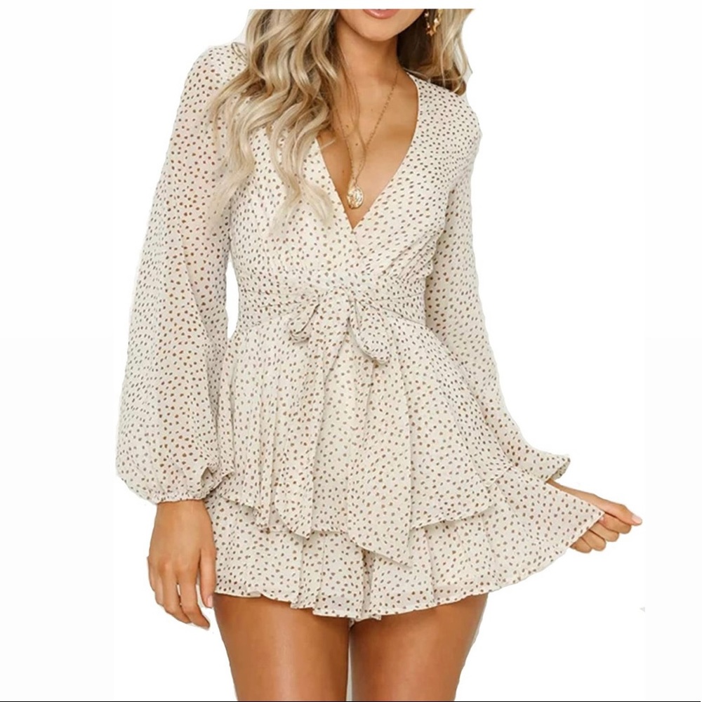 Polka Dot Jumpsuit